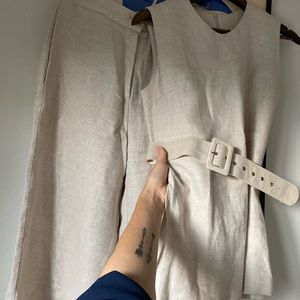 The Frankie Shop linen suit